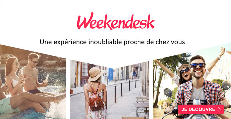 Partez en week-end avec Weekendesk