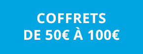 Coffrets cadeaux de 50 à 100€