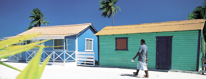 Village traditionnel Saint Domingue en République Dominicaine