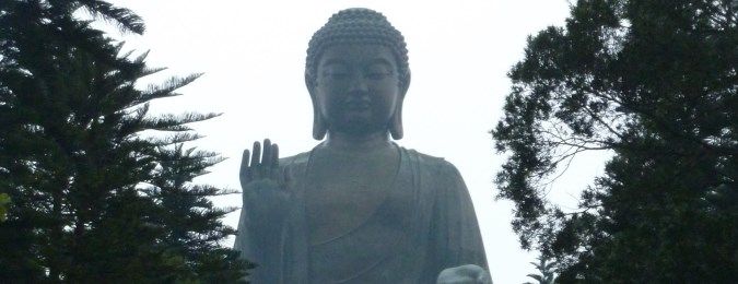 Inde, statue du Bouddha