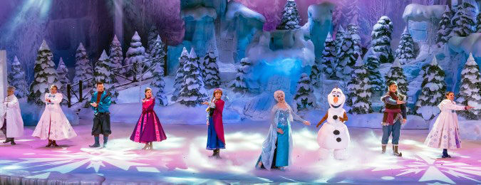 Grandes vacances à DisneyLand Paris et spectacle de la Reine des Neiges