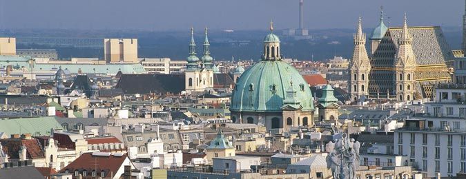 Vue de la ville de Vienne en Autriche