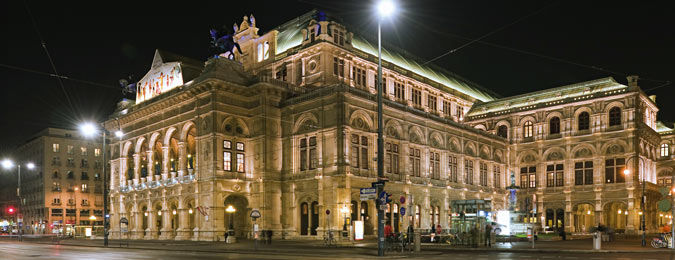L'opéra de Vienne en Autriche