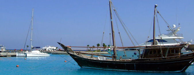 Hurghada sur la côte Egyptienne
