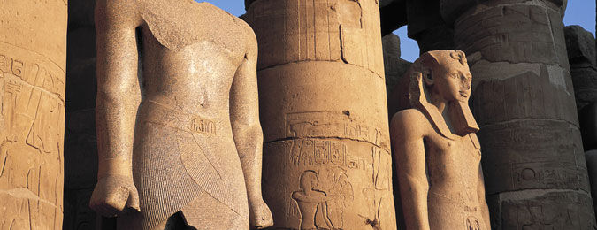 le temple de Louxor en Egypte