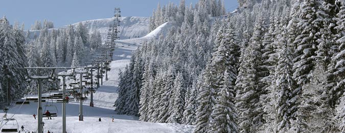 Station de ski de Megève en Haute-Savoie