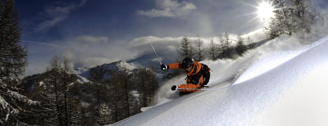 ski de piste à Serre Chevalier