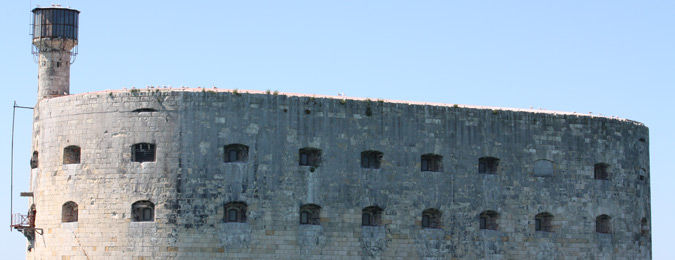 Le Fort Boyard à proximité de l'île d'Oléron