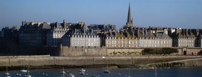 Ville de Saint-Malo en Bretagne