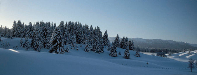 Station de ski dans le Jura