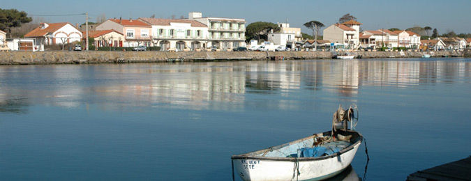 Le Cap d'Agde au bord de la Méditerranée