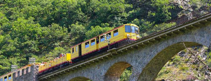 Train jaune de Font Romeu