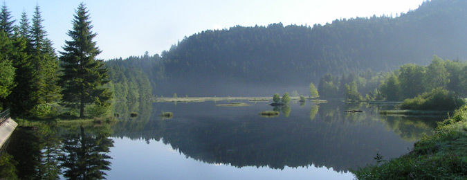 Lac de Gerardmer dans les Vosges