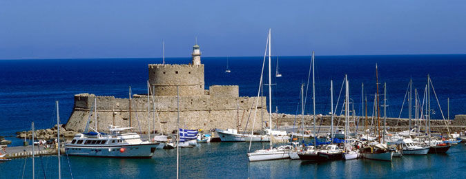 Fort Saint-Nicolas à Rhodes