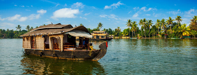 Navigation sur les backwaters au Kerala en Inde avec Leclerc Voyages