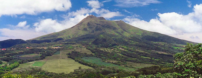 La Montagne Pelée en Martinique