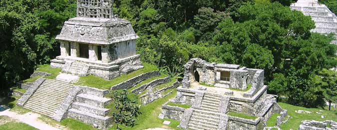 Ruines maya à Palenque
