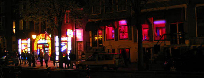 Le quartier rouge à Amsterdam