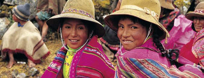Habitants du Pérou