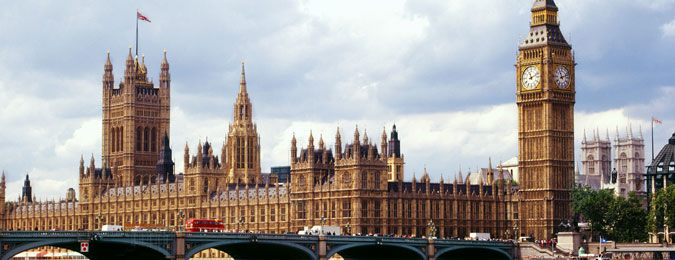 Le Parlement à Londres